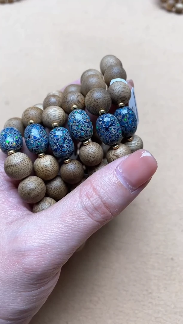 【闪购商品】沉香手串菩萨棋1.2+圆珠单圈多样性发其一