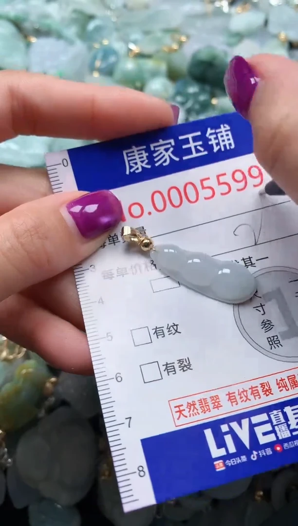 颈饰未镶嵌翡翠5599