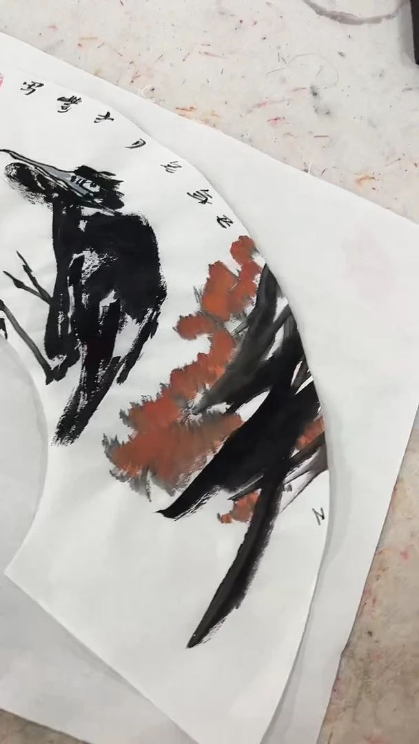 国画丰海亮/国画/花鸟