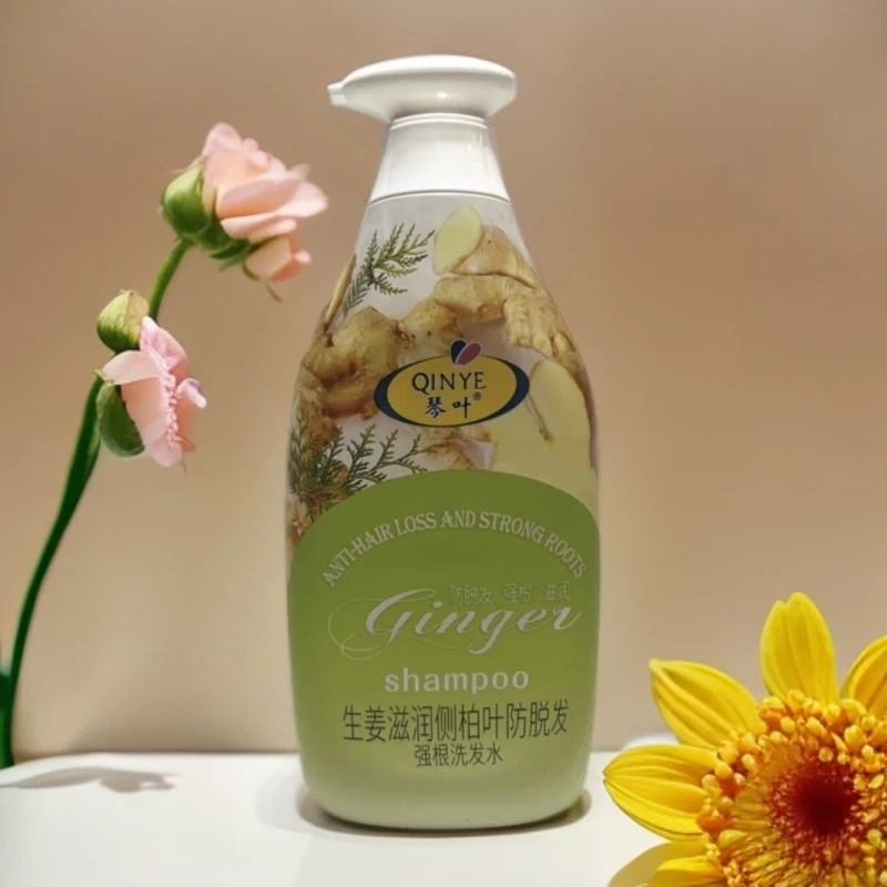 琴叶生姜侧柏叶防脱强根洗发水 净含量:750ml 洁净头皮头发的污垢