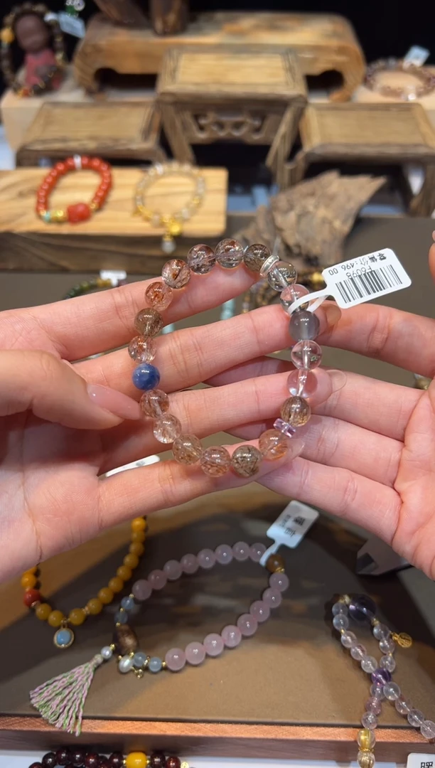 未镶嵌手链水晶手饰@@F6098