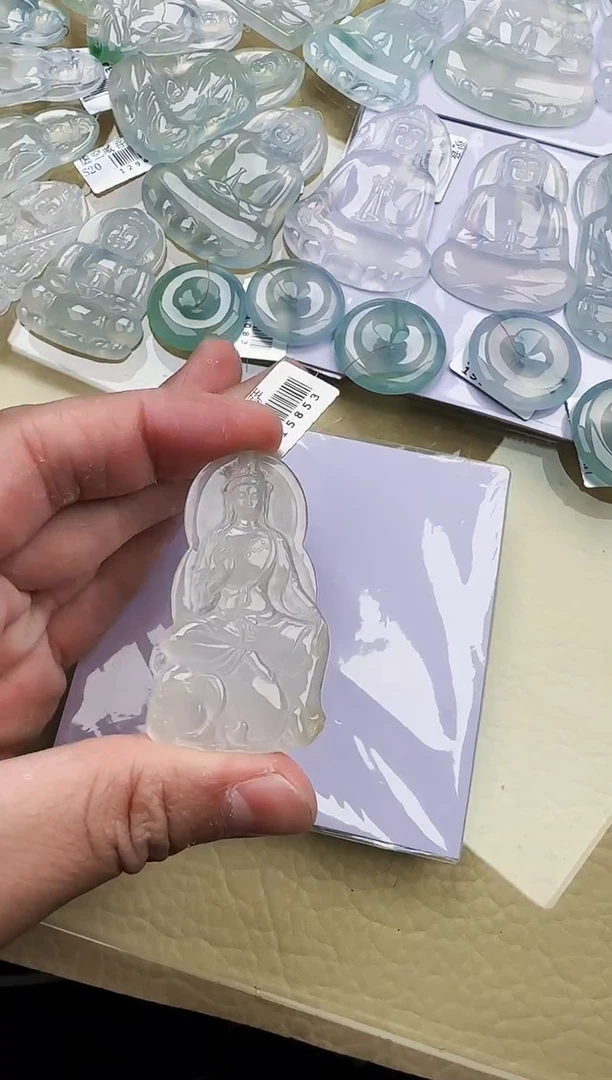 颈饰未镶嵌翡翠缅甸翡翠a货