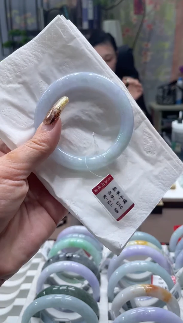 未镶嵌手镯翡翠5586***