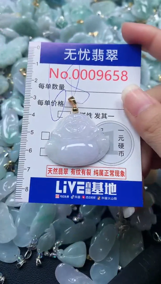 颈饰未镶嵌翡翠9658