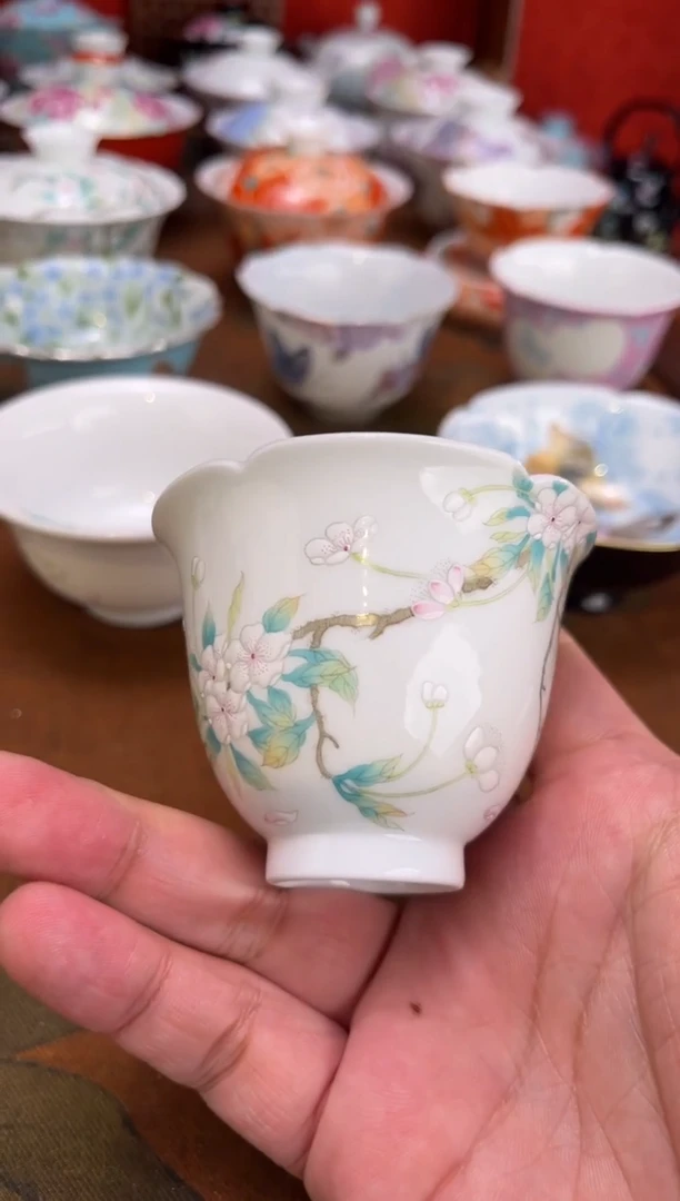 景德镇纯手绘陶瓷茶具