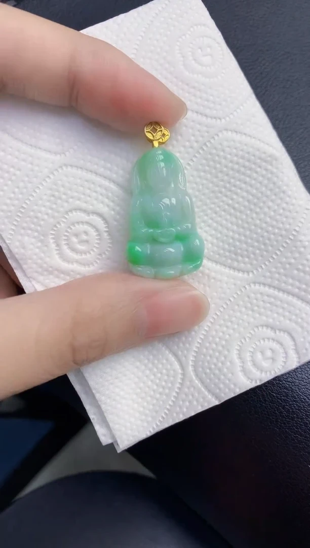 颈饰未镶嵌翡翠天然翡翠缅甸A货