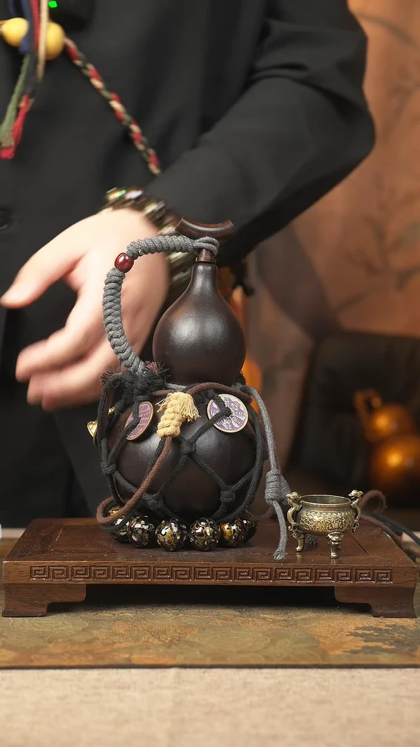 【闪购商品】080大漆葫芦一物一拍记葫堂出品