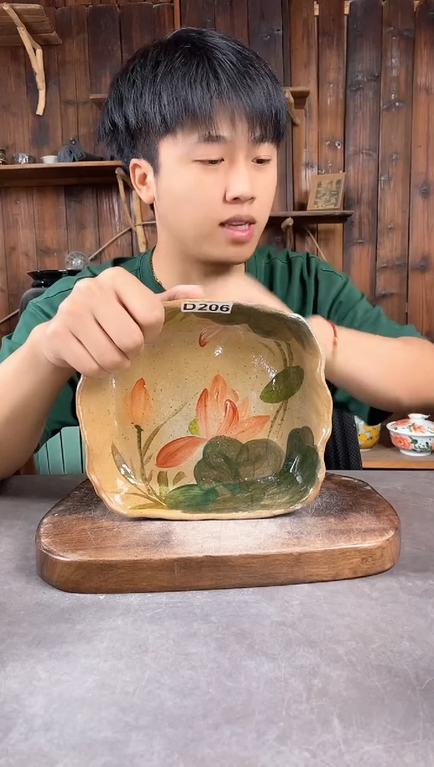 碗206，手工手绘，超值陶瓷