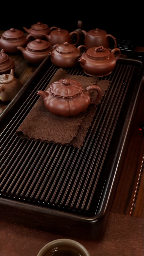 【闪购商品】紫砂茶壶半手精工葵仿古