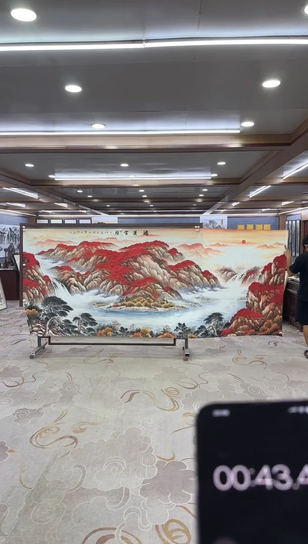 绘画DC 刘雪红-大丈二-山水国画