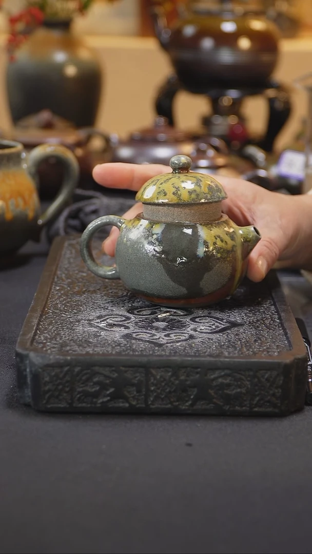 紫砂柴烧?****e纯自然柴烧