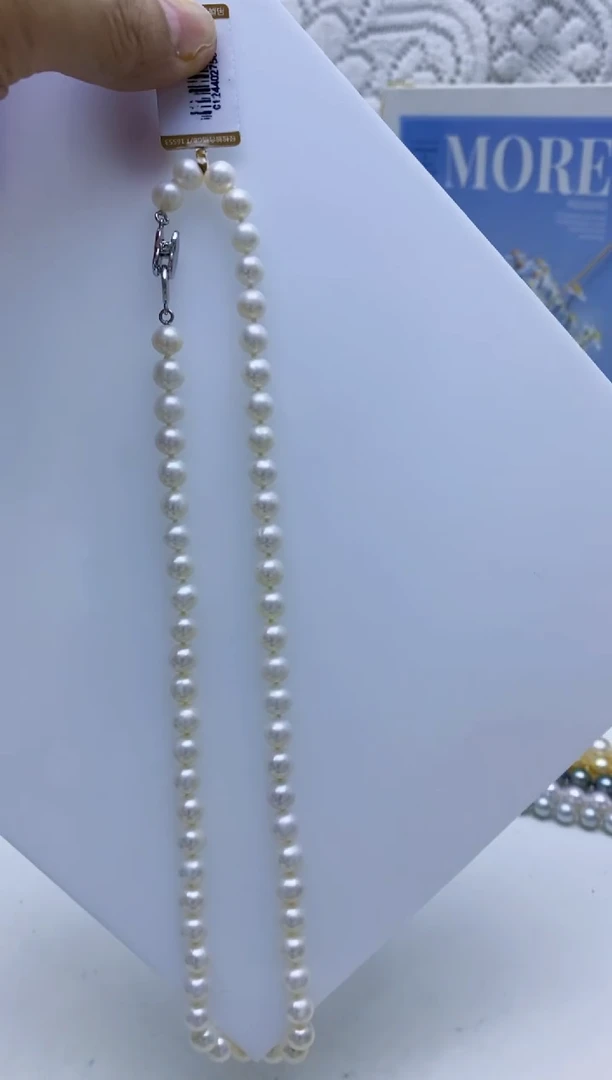 未镶嵌淡水珍珠BG珍珠串链@@C1244