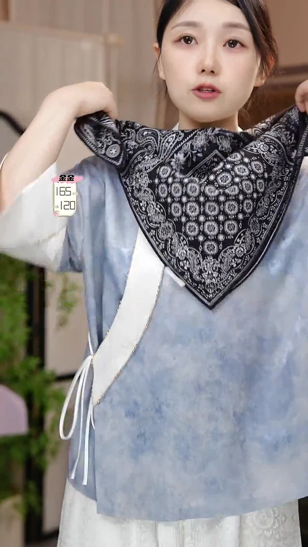 蚕丝阳**彩丝毛丝巾65*65