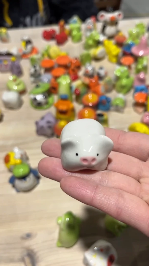 【闪购商品】摆件152纯手工微瑕陶瓷