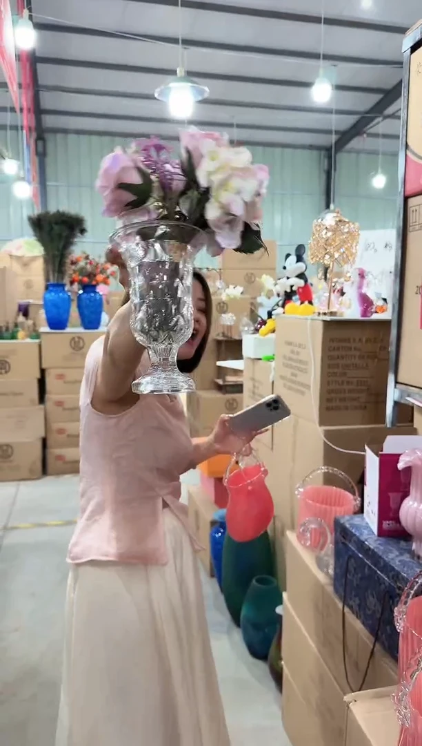 琉璃手工艺品优选花瓶花器S-早19不带花