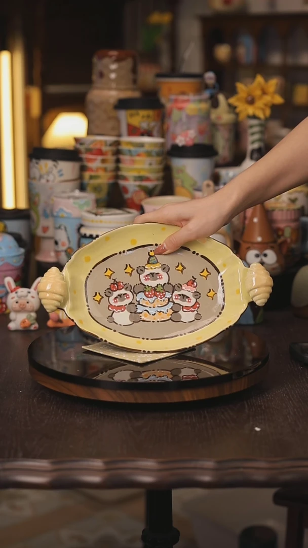 景德镇釉下彩绘设计师款式陶瓷