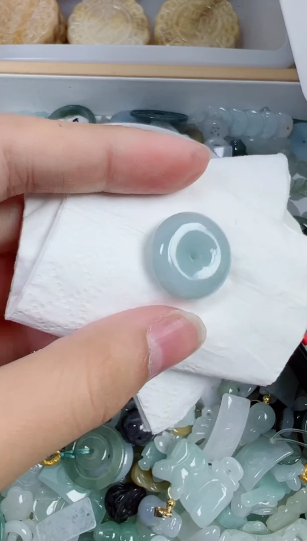 散珠翡翠848号链接，A货翡翠