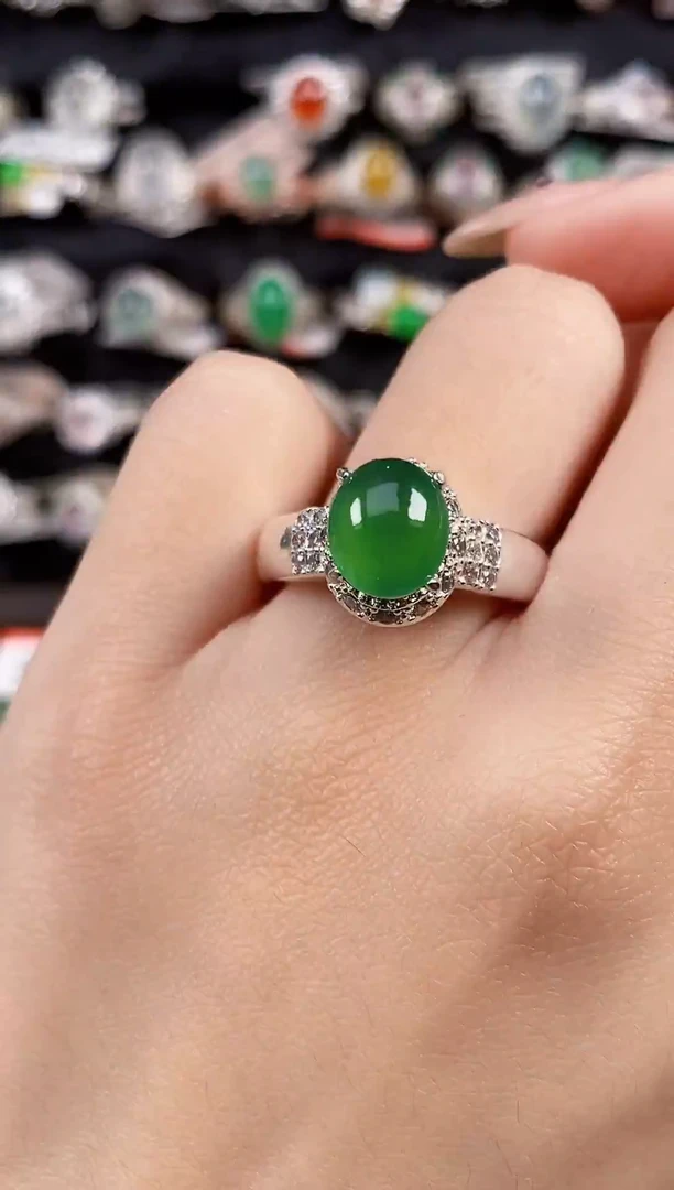 未镶嵌戒指翡翠天然A货翡翠76