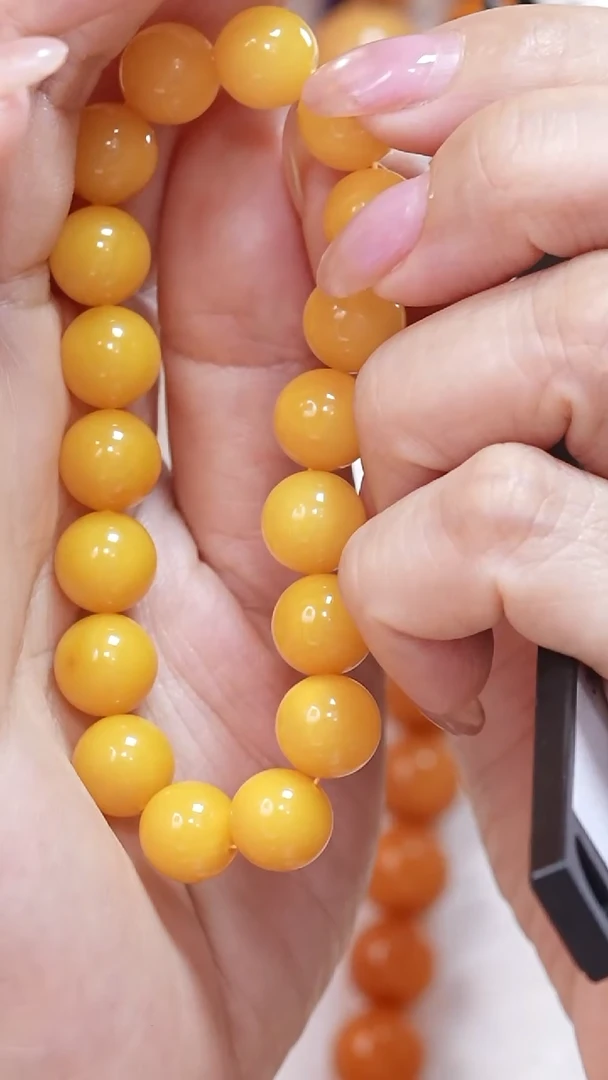 蜜蜡颈饰未镶嵌222 6567天然蜜蜡珠宝奇石云端妖孽全部保真