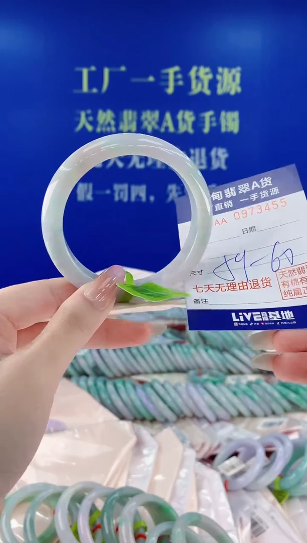 未镶嵌手镯翡翠55