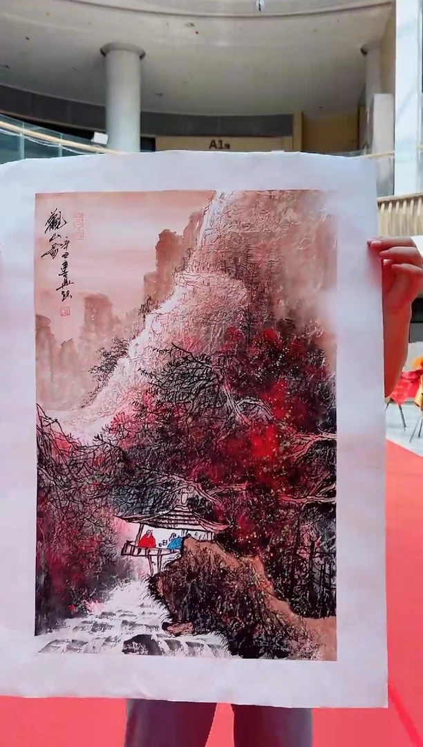 国画周建真老师作品