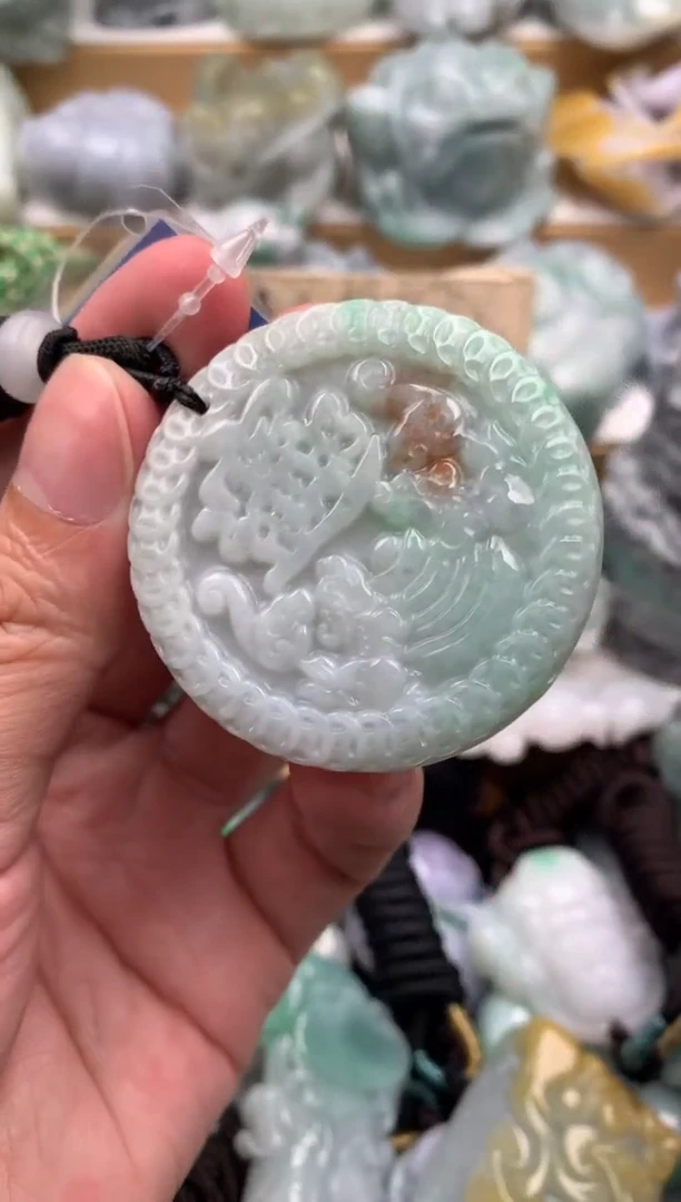 吊坠(不含链)未镶嵌翡翠1