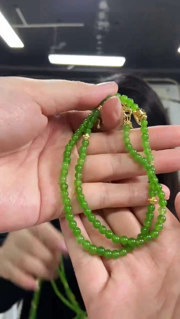 【闪购商品】和田玉项链未镶嵌多样性发其一颜色微差