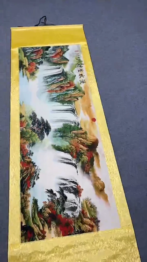 刺绣流水生财645651351030321