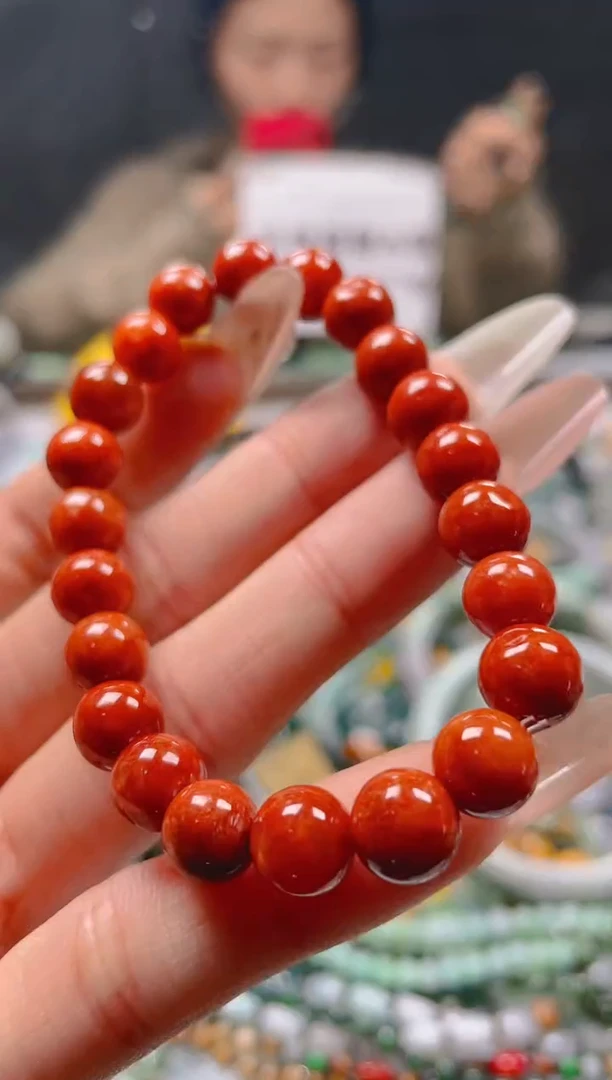 【闪购商品】翡翠颈饰未镶嵌8-9MM/J/翡翠A货一图一物