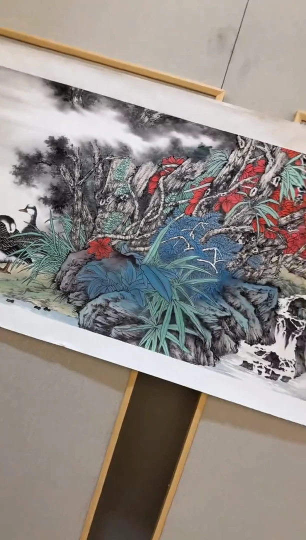 国画58李庆友大易美术馆本人作品