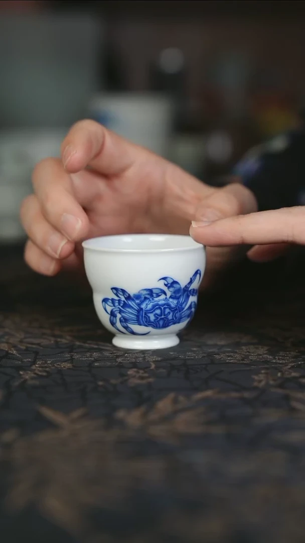 摆件瓷中*名景德镇精品陶瓷茶器