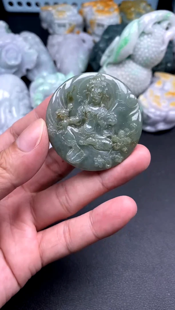 吊坠(不含链)未镶嵌翡翠1