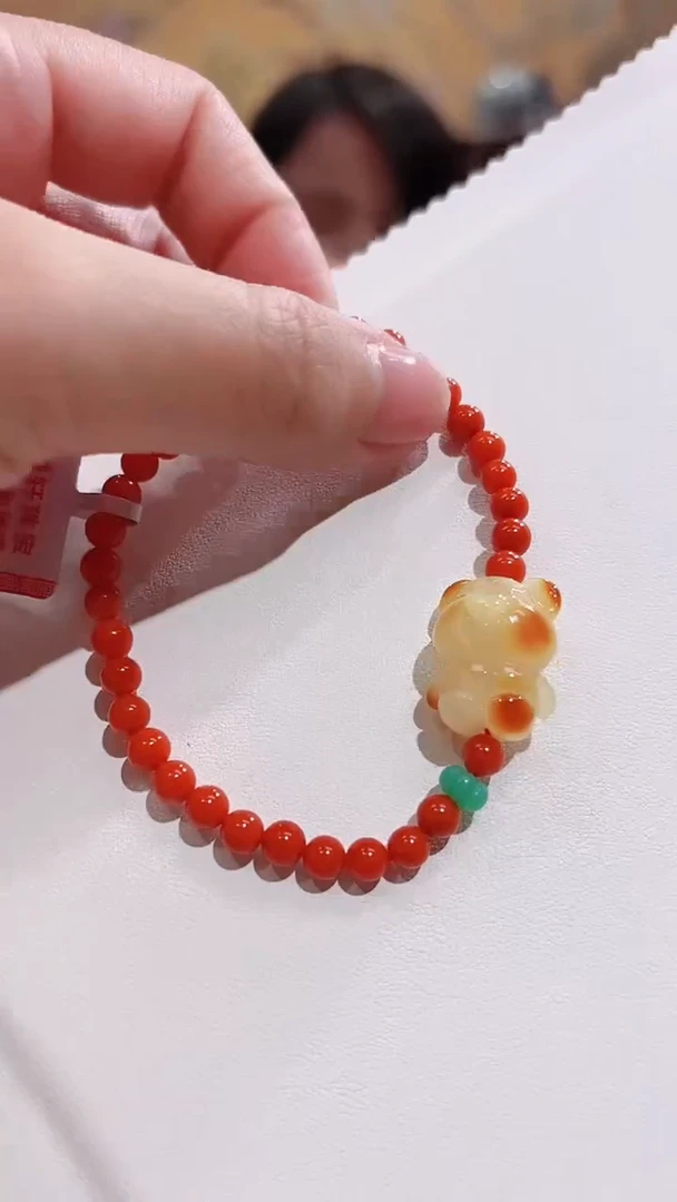 未镶嵌手链南红玛瑙南红设计款