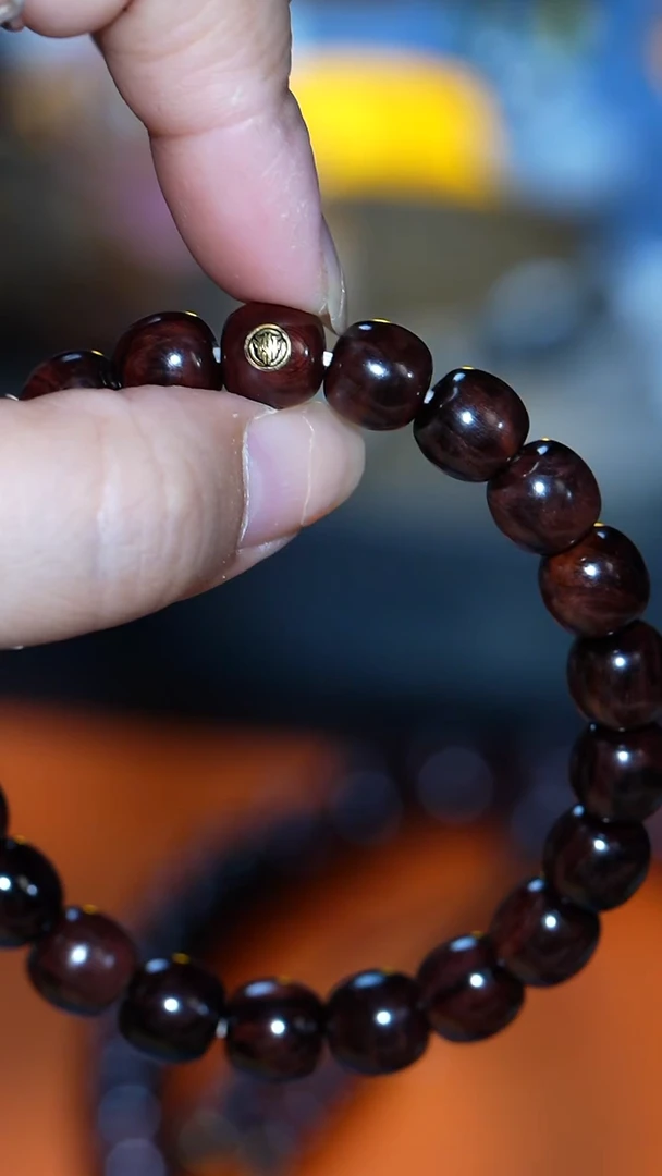 手串/手链黄花梨/降香黄檀【MOYU】海南黄花梨 9*9.5 文玩潮款手串