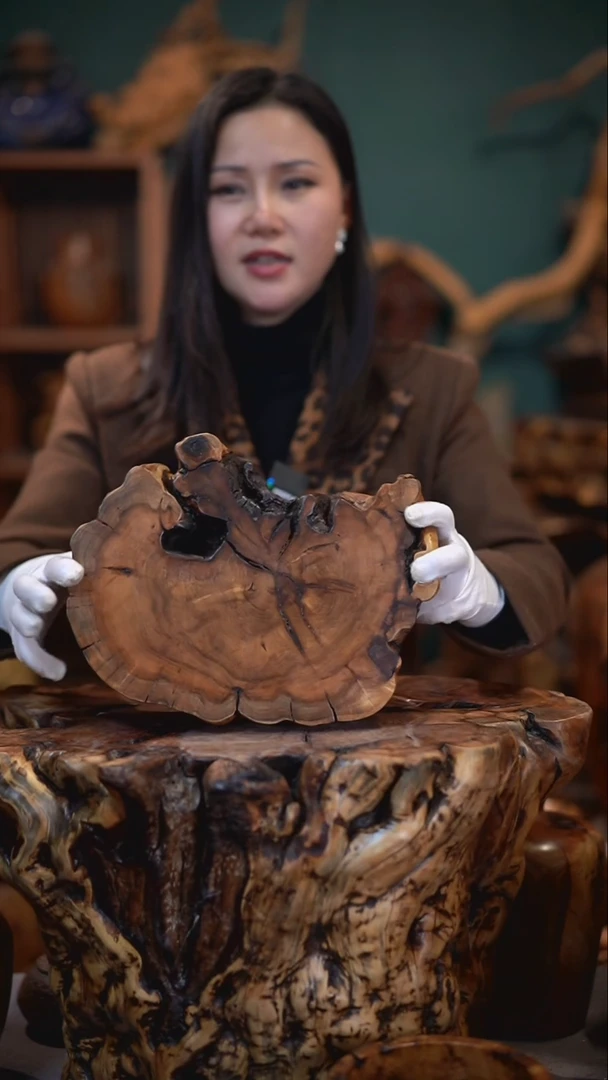 【闪购商品】枣木雷击枣木底座