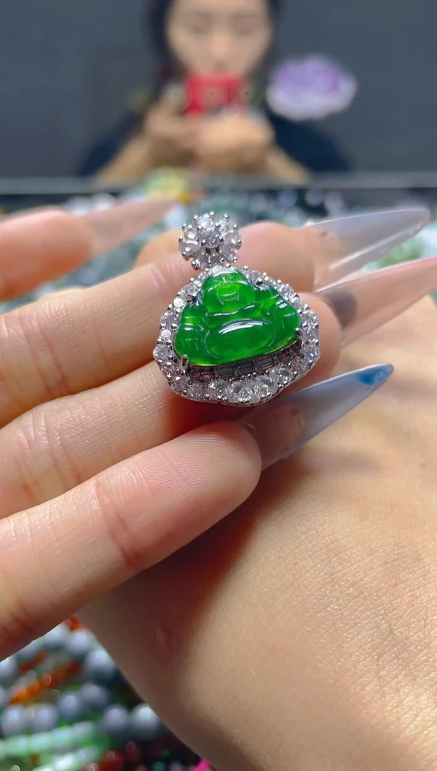 颈饰未镶嵌翡翠/S/翡翠A货，一件也是批发价