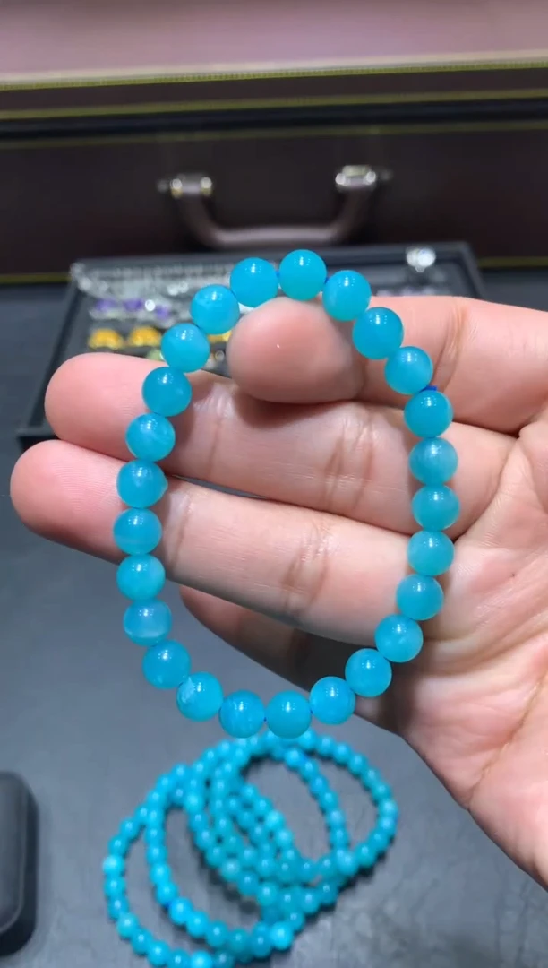 【闪购商品】天河石手链未镶嵌G52【多样性发其一】