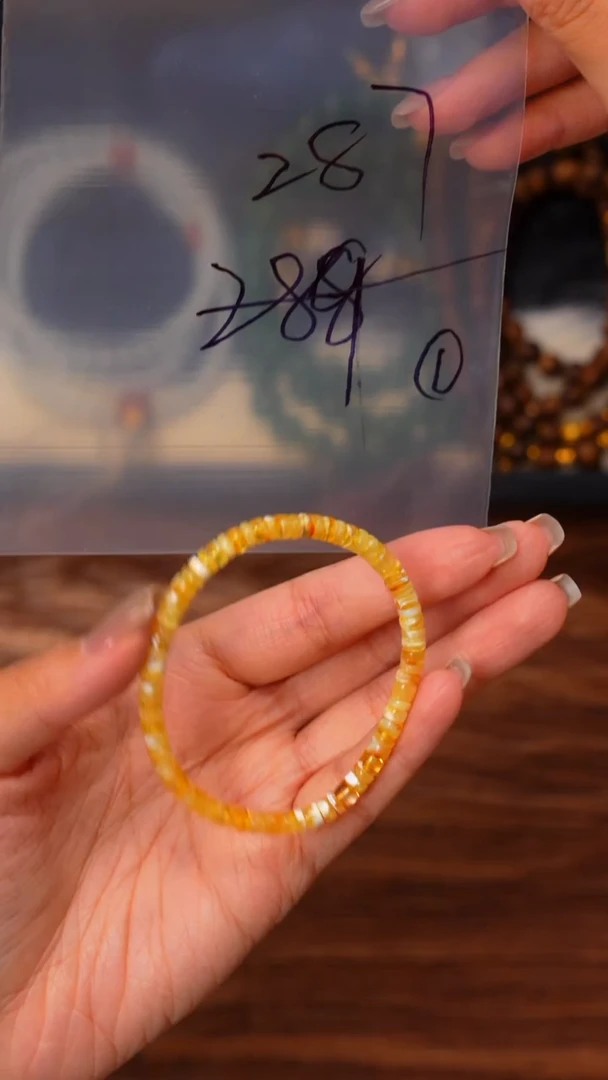 手串蜜蜡未镶嵌?***.见山文玩珠宝回血