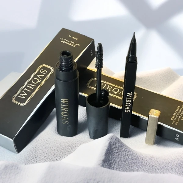 WIRQAS眼线笔睫毛膏防水翘睫毛睫毛膏两件套