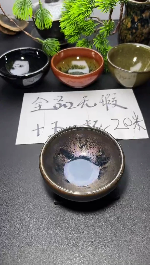 茶盏111叶紫建盏