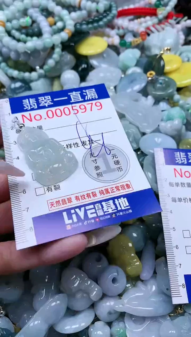 【闪购商品】翡翠吊坠(不含链)未镶嵌5979