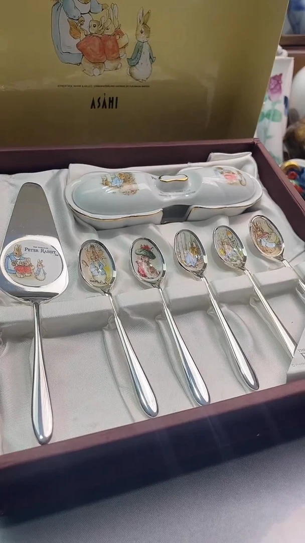 瓷片勺子七件套一一