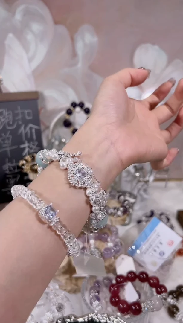 【闪购商品】水晶手链未镶嵌链接10分钟关1次~库存不多哦宝贝们~