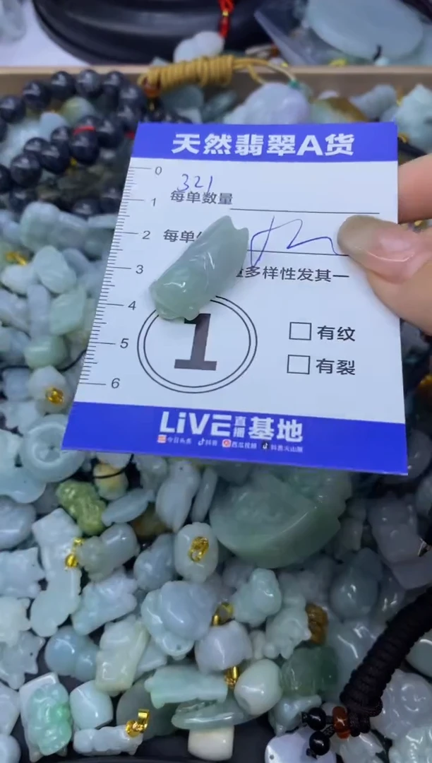 颈饰未镶嵌翡翠天然翡翠A货批量多样性发一件