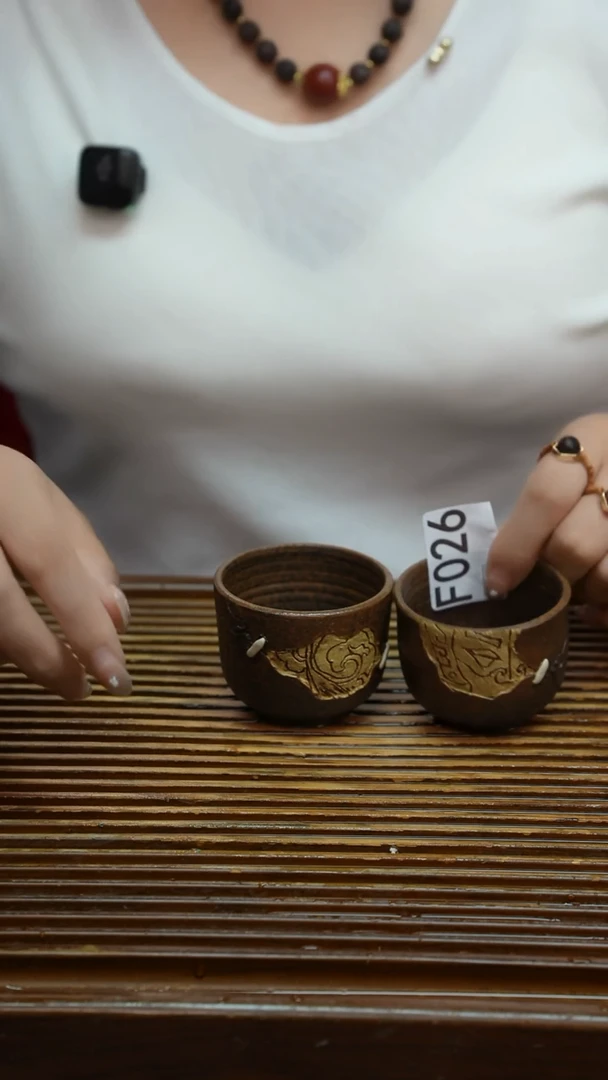 万古烧粗陶手工茶具