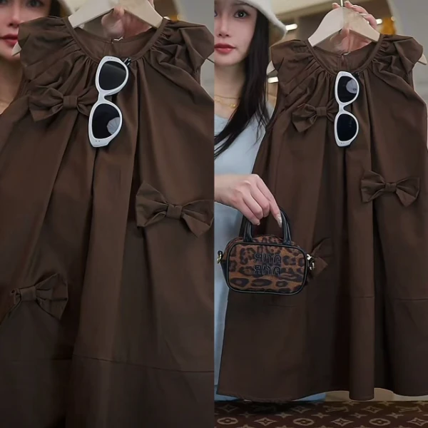 （H）AYJ250026女童小女孩夏季2025无袖裙公主裙洋气女童夏装