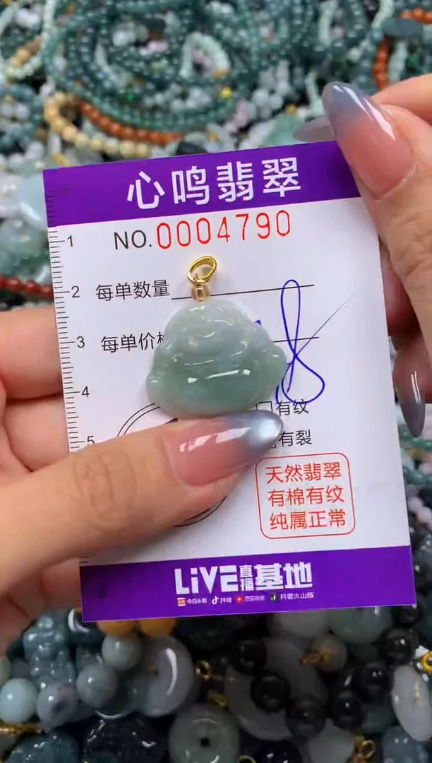 颈饰未镶嵌翡翠闪购004790