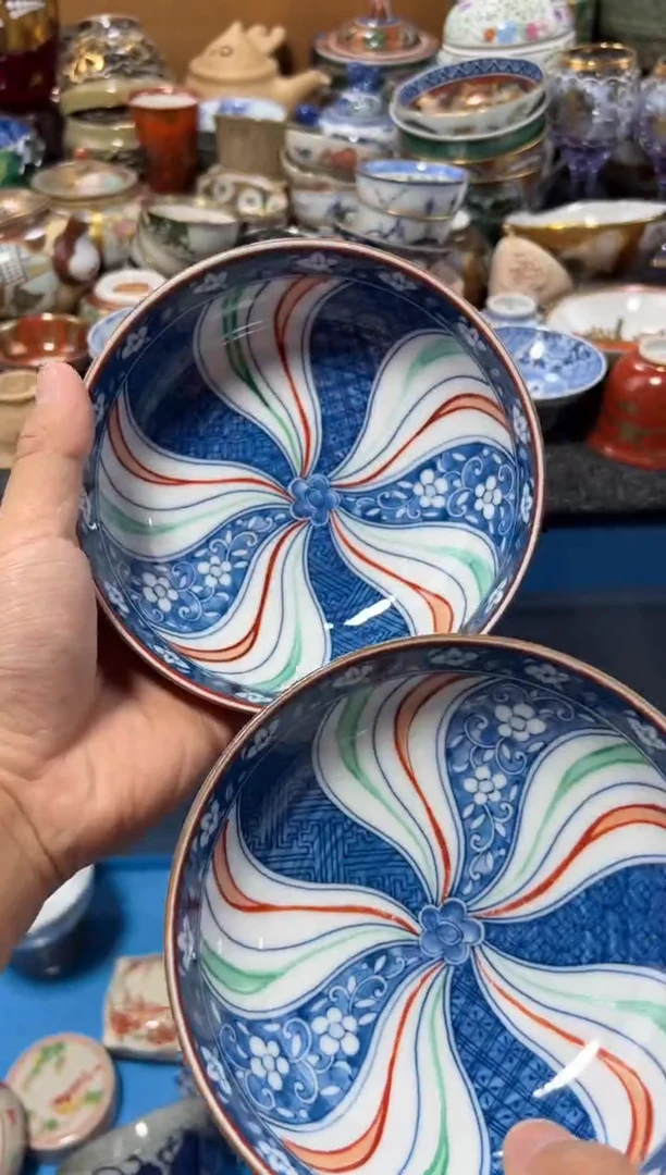 瓷片l****o夏目海外回流瓷器中古品。
