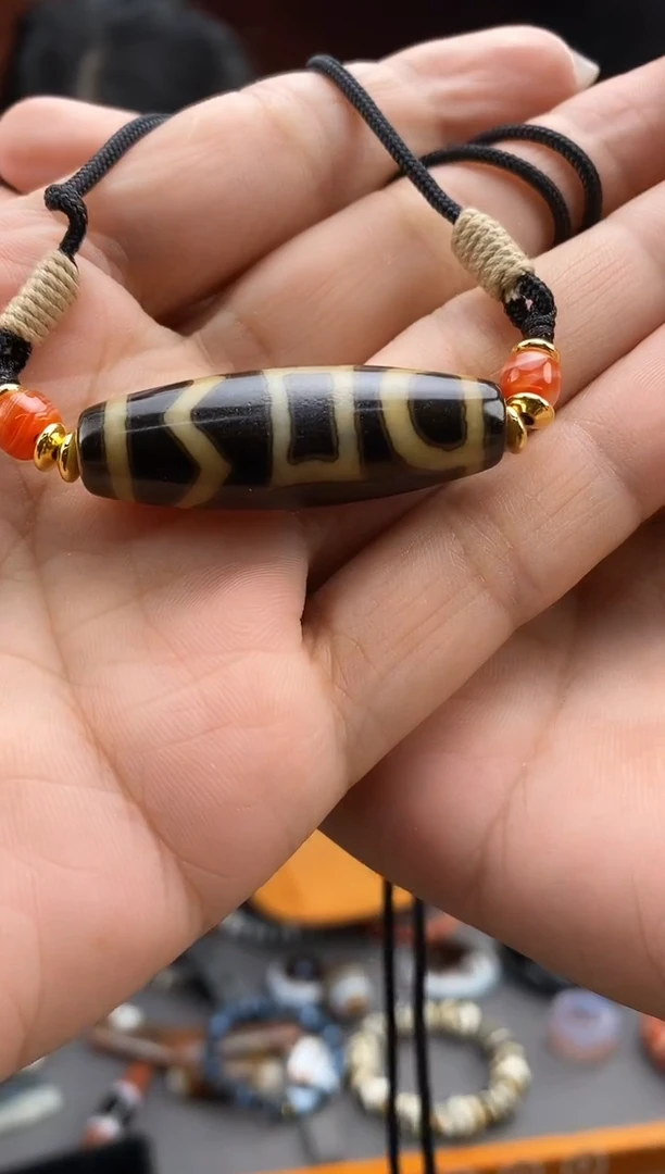 玛瑙/玉髓颈饰未镶嵌 -0915-106 Y多样性发