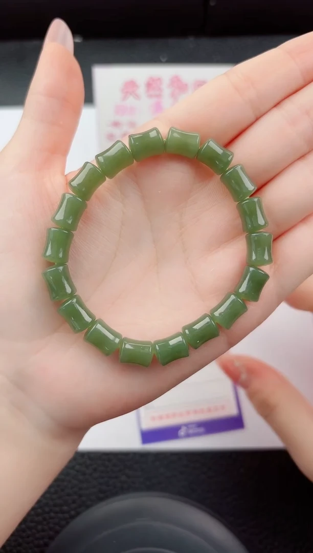 未镶嵌手串和田玉嗨购微色差T